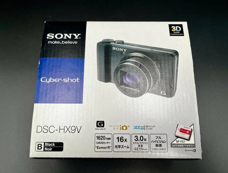 Cyber-shot SONY DSC-HX9V コンパクト デジタルカメラ デジタルスチルカメラ ソニー ブラック 1620万画素 