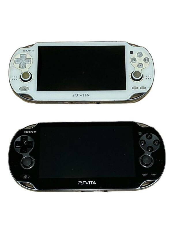 【動作確認済】 PSVITA 本体 PCH-1000 1100 PlayStationVita ジャンク ブラック ホワイト SONY ソニー