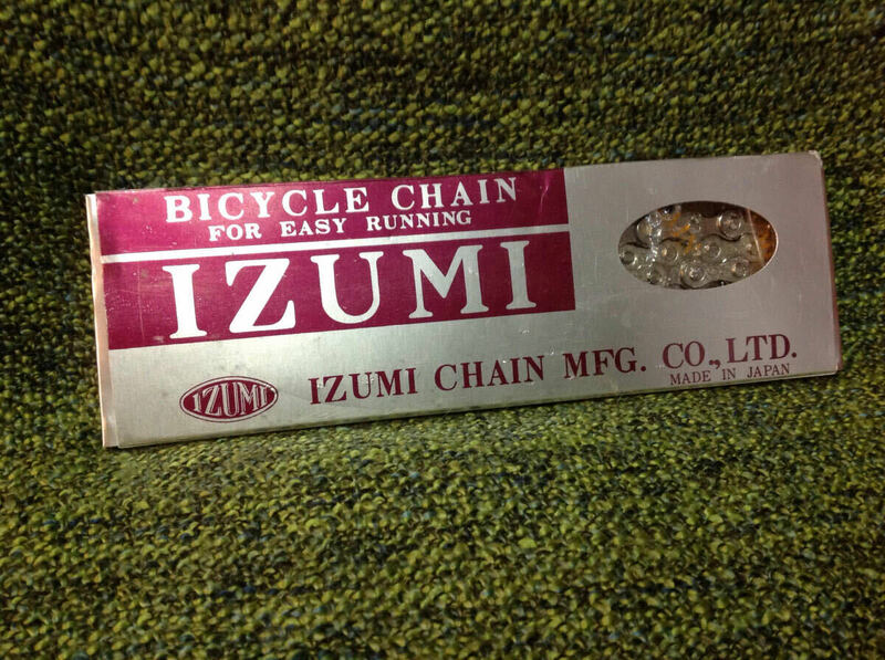 ☆ピスト☆ Made in JAPAN IZUMI 厚歯チェーン シングル BMX 電動自転車