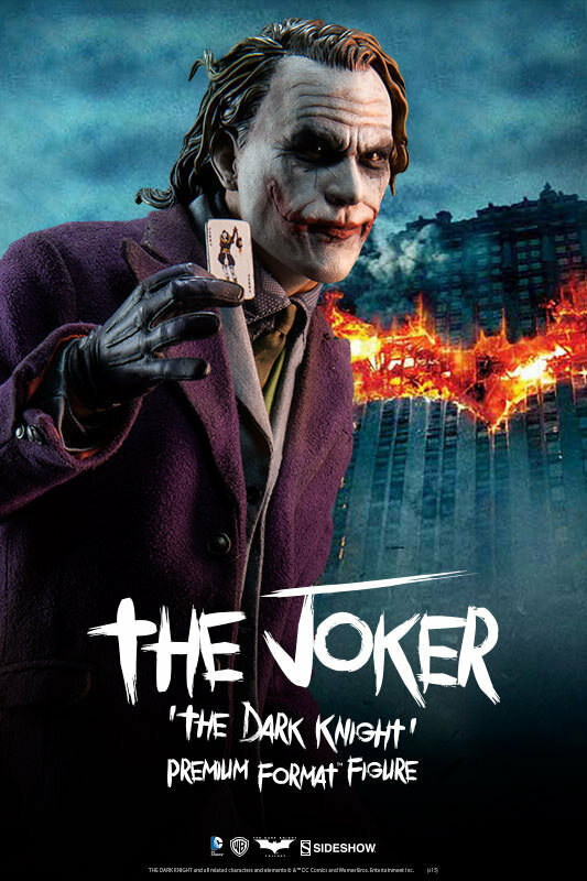 2500体限定 ダークナイトプレミアムフォーマットフィギュア1/4ジョーカー The Dark Knight Statue Premium Format Figure The Joker 140 61
