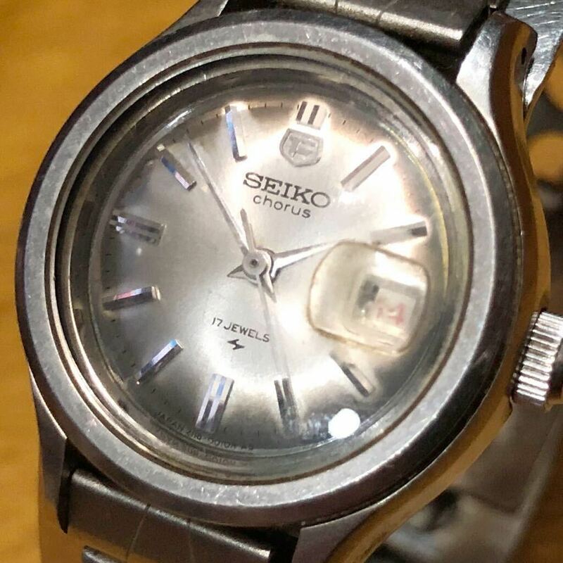 【即決/送料無料】 SEIKO Chorus 2118-0200 vintage セイコーコーラス17石 ビンテージレディースウォッチ 年代物手巻き 機械式 中古腕時計
