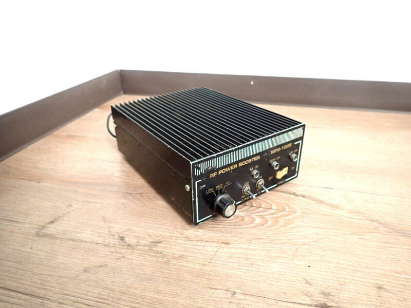 中古 リニアアンプ OHAMI MPB-100S RF POWER BOOSTER オーアミ パワーブースター 無線機器 CB無線 ジャンク