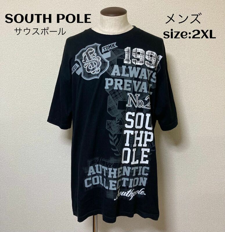 SOUTH POLE サウスポール Tシャツ USA輸入古着 2XL