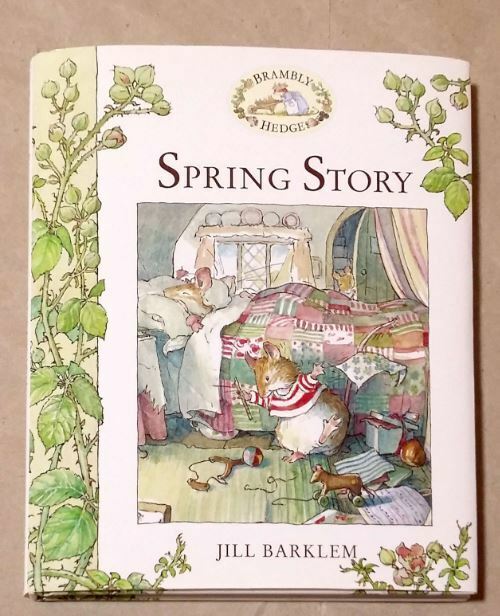 洋書絵本 Spring Story 春のピクニック Brambly Hedgeシリーズ Jill Barklem ジル・バークレム Collins ★ 即決 美品 中古本