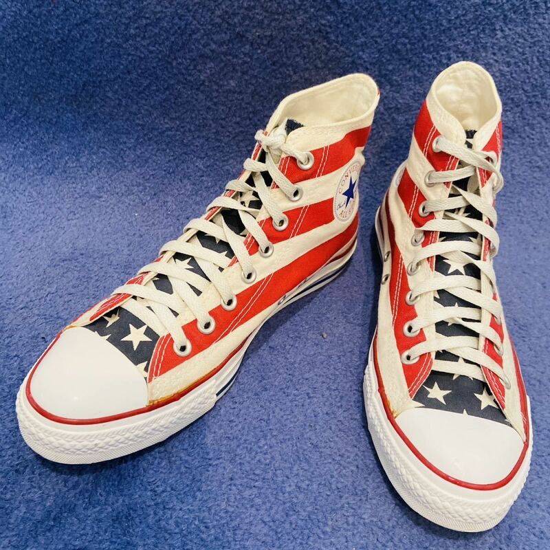 星条旗コンバース・オールスター・アメリカconverse・チャックテイラー・ビンテージ スニーカー・pro keds・dobble works・検索用