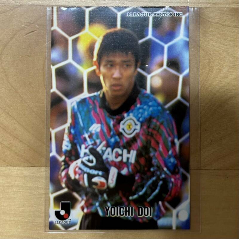 【同梱可能】即決！カルビー calbee 1996 J.LEAGUE CARD No.46 柏レイソル GK 土肥洋一 美中古品 当時物 Jリーグ カード