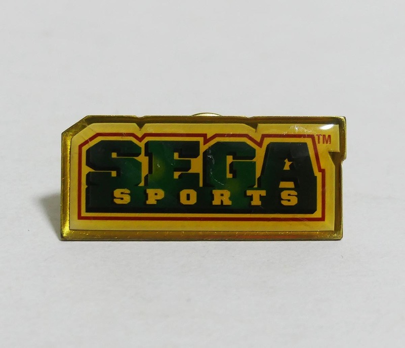 セガスポーツブランドロゴ　ピンバッジ★SEGA SPORTS LOGO pin badge PINS★非売品