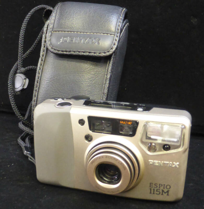 PENTAX ペンタックス ESPIO 115M コンパクトフィルムカメラ ZOOM 動作品 専用ポーチあり