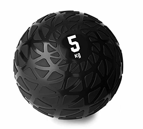 La-VIE(ラヴィ) メディシンボール 5kg ソフト トレーニングマニュアル付き 台座付き 3B-3436 【メーカ