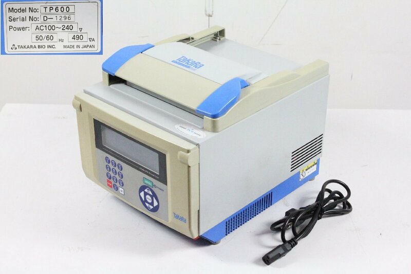 TAKARA TP600 PCR Dice Gradient サーマルサイクラー タカラバイオ 【現状品】