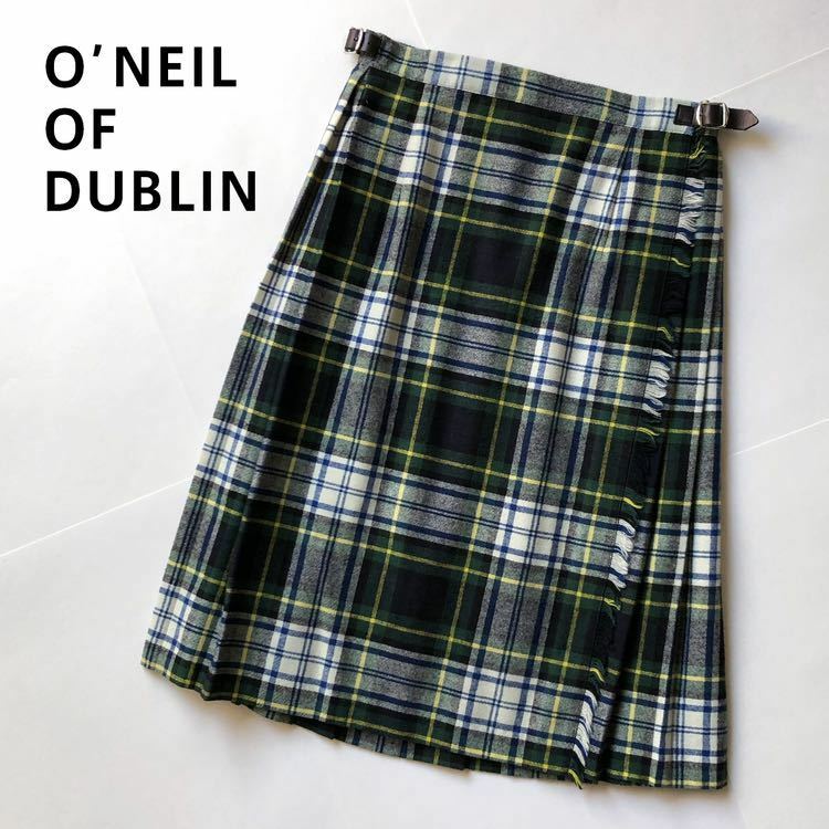 O'NEIL OF DUBLIN ドレスゴードン ラップスカート ベルト巻きスカート オニールオブダブリン ドレスゴードン