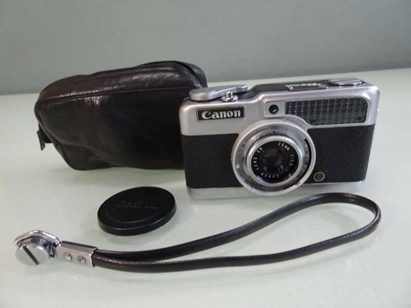 Canon/キャノン Demi/デミ ３５ｍｍフィルム コンパクト カメラ 日本製 昭和レトロ 中古 未チェック部品取りジャンク品