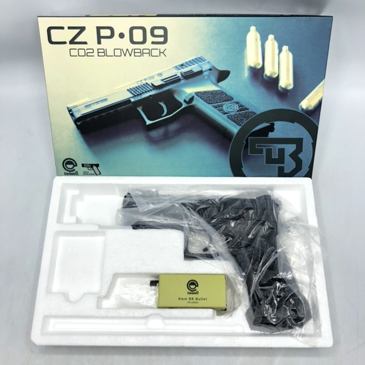 【中古】18歳以上 CB05 Carbon8 CZ P09 CO2 ブローバック　開封品、説明書無し[240070116729]