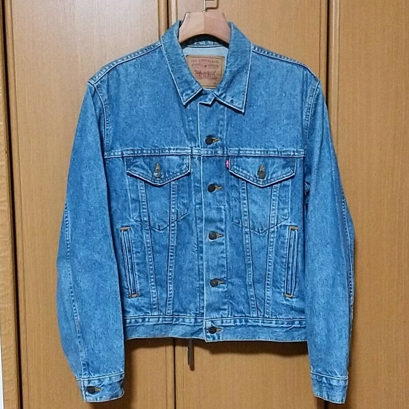 Levis リーバイス デニムジャケット Gジャン 70506-0217 サード フォース USA製 38 90s 90年代 70505 3rd