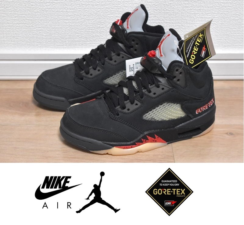 【送料無料】新品 NIKE WMNS AIR JORDAN 5 RETRO GTX "Off-Noir" 22cm DR0092-001 ジョーダン ゴアテックス レトロ