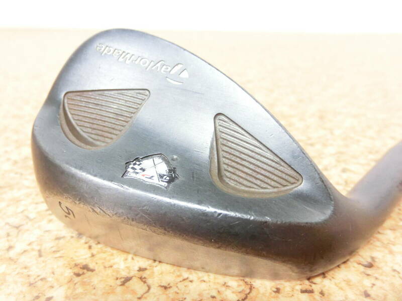 ソール加工有 レフティ♪TaylorMade TP rac BOUNCE 12° ラック ウェッジ 56° 純正スチールシャフト Dynamic Gold FLEX-WEDGE 中古♪F2584