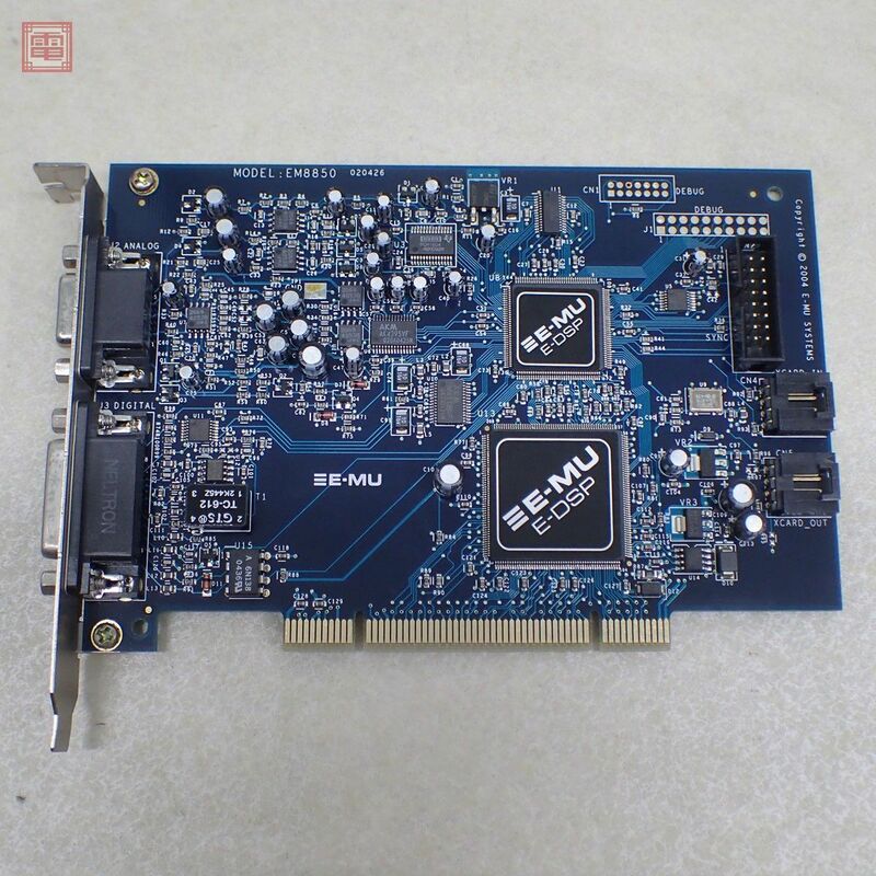 Creative Professional E-MU EM8850 サウンドカード E-DSP PCI Windows 動作未確認【10