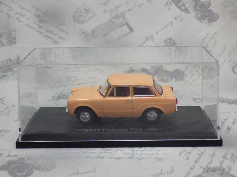 TOYOTA パブリカ 700 1961 1/43？ アシェット 良好