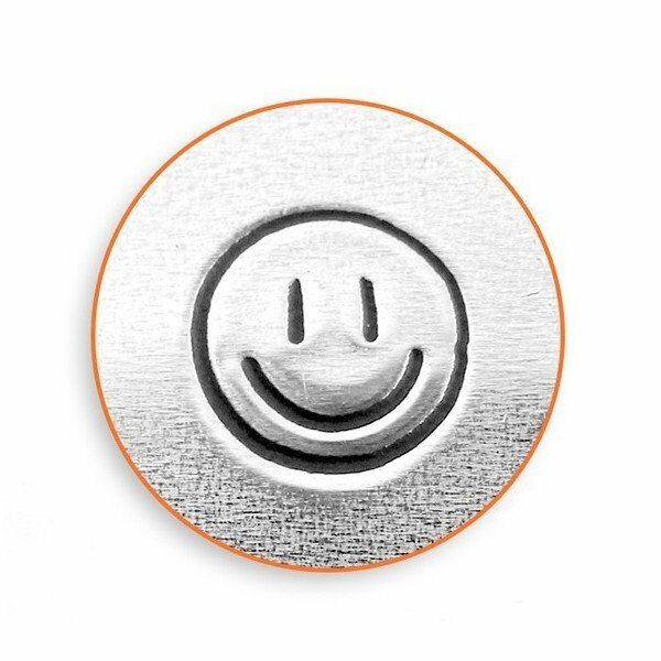 彫金刻印 Smiley Face 6mm＊スマイルデザイン　ニコちゃんマーク　スタンプ　インプレスアート　道具 工具 ツールImpressArt