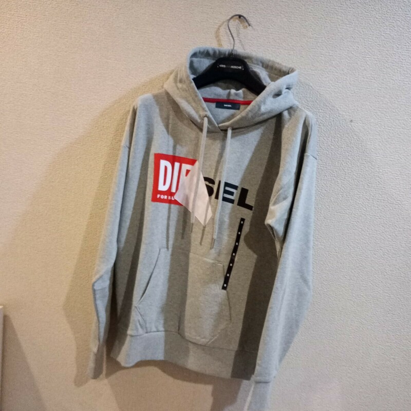 DIESEL ディーゼル S フードパーカー トレーナー シャツ