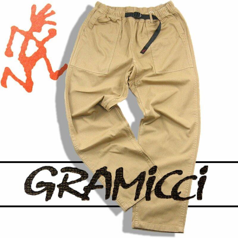 新品 FREAK'S STORE別注 グラミチ 【ベイカー パンツ】 オールシーズン M オーガニック ベージュ GRAMICCI アウトドア キャンプ ベージュ