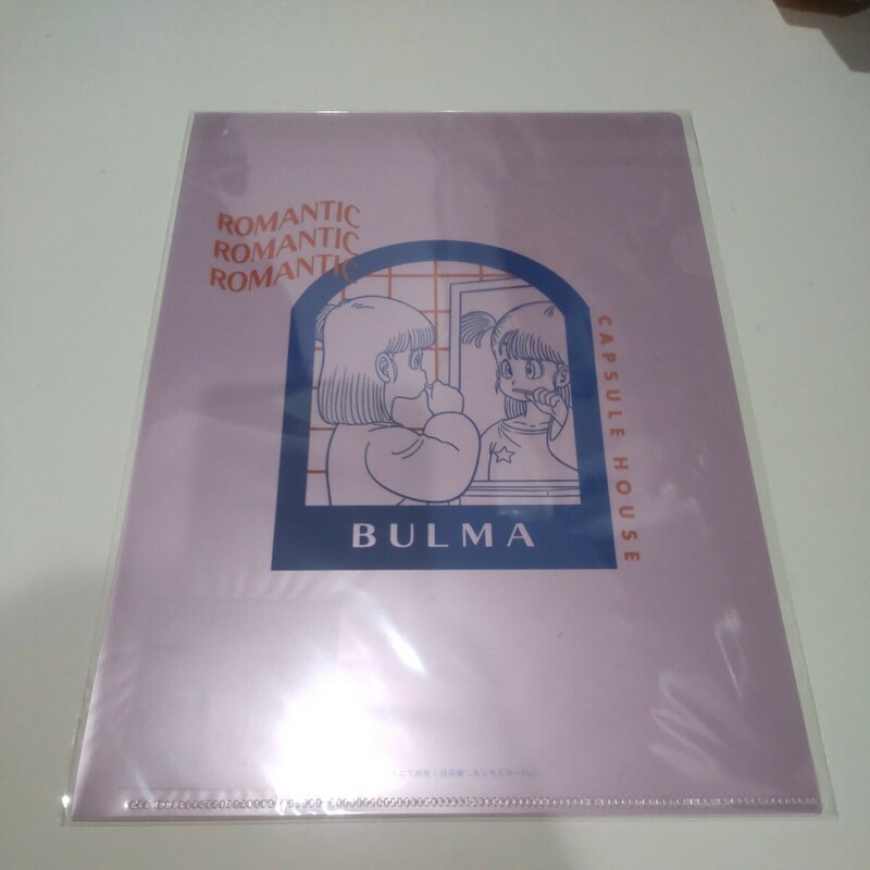 新品　未開封　未使用　クリアファイル　下敷き　ドラゴンボール　無印　孫悟空　ブルマ　亀仙人　フラワーリング　鳥山明　DRAGON BALL　2