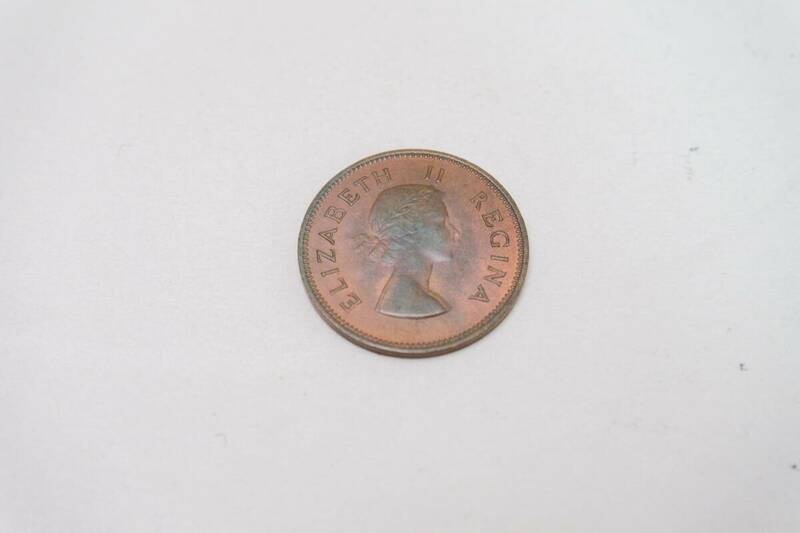 エリザベス女王 2世 SOUTH AFRICA 1959 コイン 硬貨 アフリカ