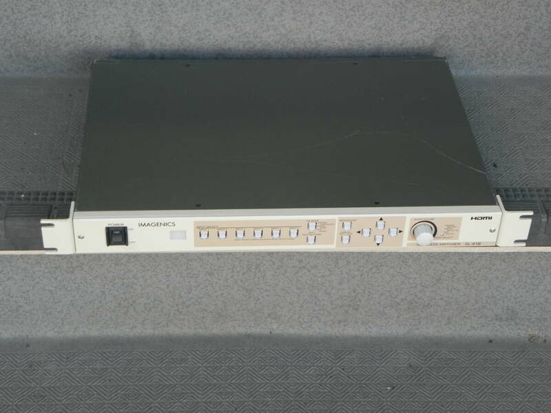 中古 　★IMAGENICS SL-61B マルチシグナル対応シームレススイッチャー (01)