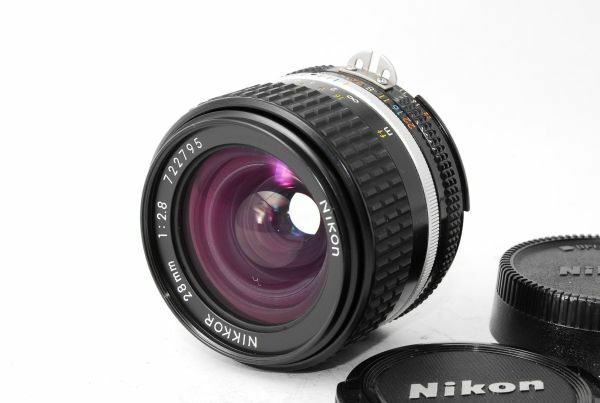 ★極上品★ ニコン NIKON Ai-S NIKKOR 28mm F2.8 MF オールドレンズ #H43225-260