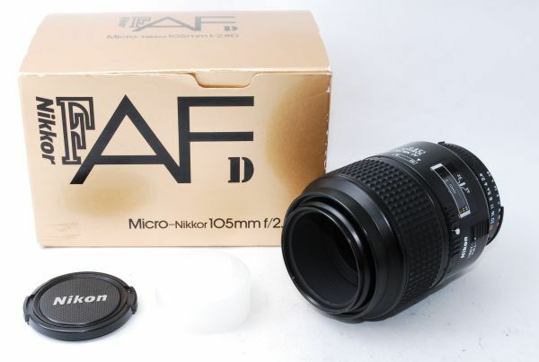 ★極上品★ ニコン NIKON AF MICRO NIKKOR 105mm F2.8 D ★元箱付き★ #J27165-175