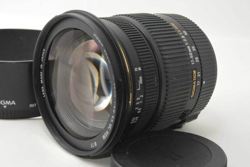 SONY A用★並品★シグマ SIGMA 17-50mm F2.8 EX DC HSM ジャンク扱い