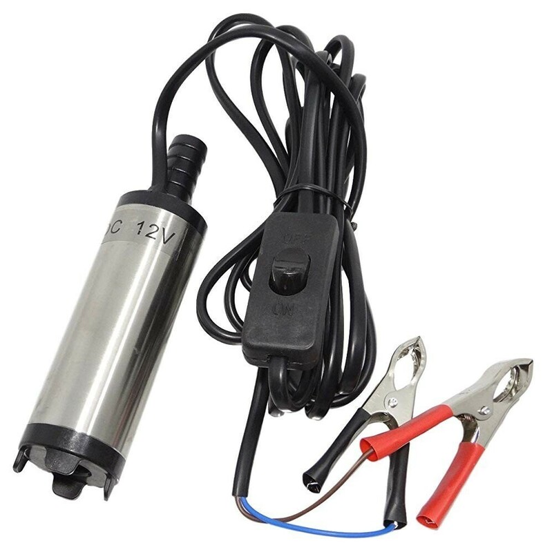 cmy select 水中ポンプ 24V バッテリー クランプ Bタイプ 汚水 給油 灯油 給水 海水 水槽 超小型