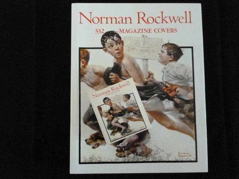 Norman Rockwell 332MAGAZINE COVERS 2冊　ロックウェル　古本