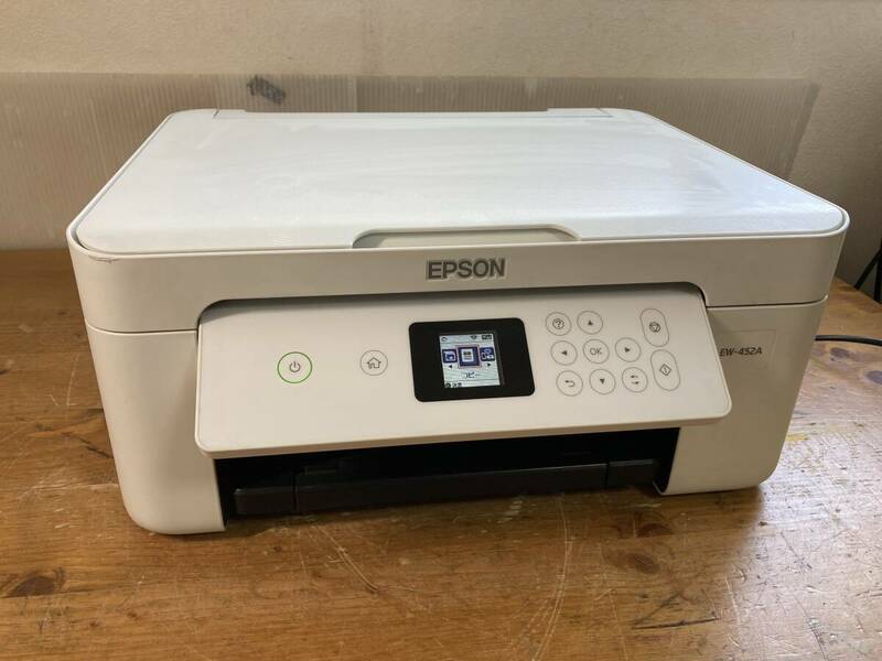 EPSON エプソン A4 インクジェット プリンター 複合機 EW-452A 32404ym インク付 目詰まりなし