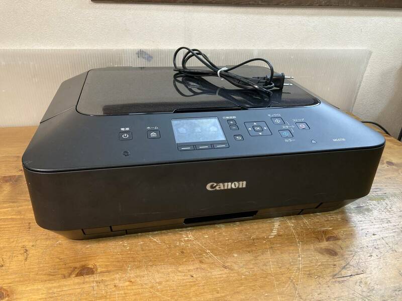 CANON キャノン A4 インクジェット プリンター 複合機 MG6730 PIXUS 32425ym インク付 CDトレー付