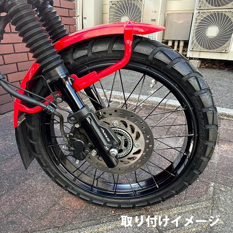 TWR製 前後セット チューブレス ハンターカブ CT125用 スポーク HONDA 全年式モデル対応 ブラックエディション カスタムパーツ