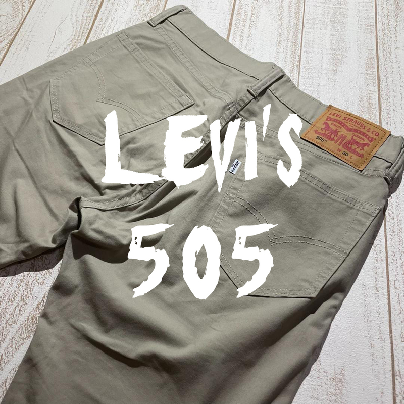 【Levi's】 リーバイス COOLシリーズ レギュラーフィット クロップドパンツ ストレッチ 30インチ