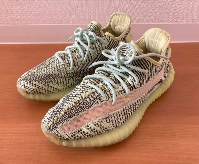 didas/アディダス YEEZY BOOST/イージーブースト　ライトグリーン系　27.5cm