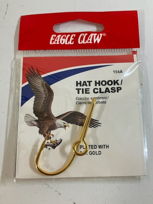 ハットフック/タイ クラスプ　マネークリップ　２４金メッキ　 EAGLE　CLAW　HAT HOOK/TIE CLASP　アメリカ製　未開封品