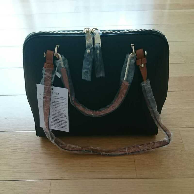 新品 Classical Elf きれいめ カッチリ 2way バッグ ブラック