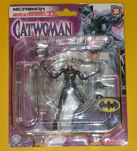 ◇新品、未開封 2004年製 タカラ MICROMAN ミクロマン ミクロアクションシリーズ バットマン (MA-10 CATWOMAN キャットウーマン)