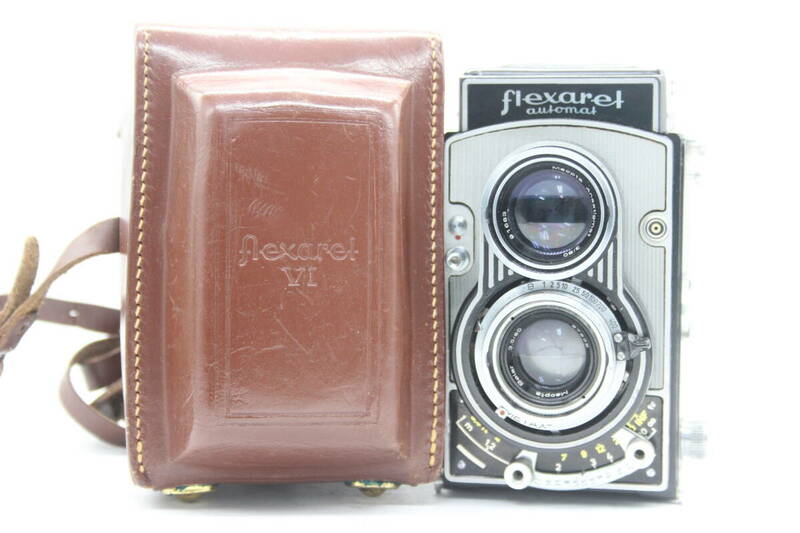 【訳あり品】 flexaret automat Meopta Belar 80mm F3.5 二眼カメラ s7785