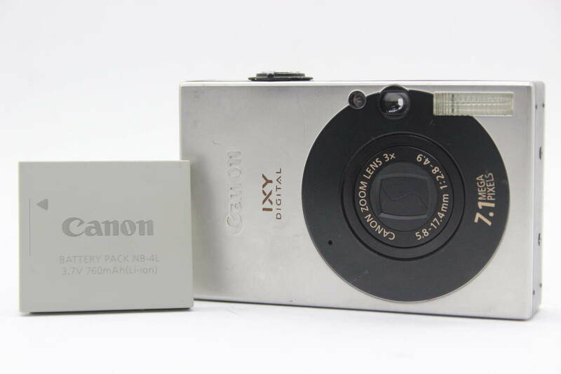 【返品保証】 キャノン Canon IXY Digital 10 AiAF 3x バッテリー付き コンパクトデジタルカメラ s9004