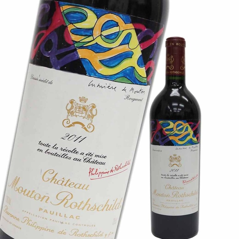 シャトームートンロートシルト 2011年 箱なし 750ml 赤ワイン Chateau Mouton Rothschild 未開栓 中古 二次流通品