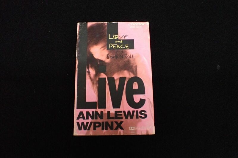 ◆カセットテープ67 アン・ルイス W PINX ラブ＆ピース＆ロックンロール◆VCH-10371/消費税0円