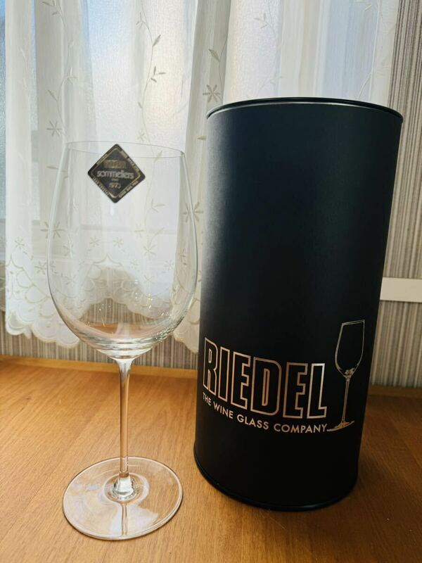 【未使用】RIEDEL リーデル sommeliersBordeaux Grand Cru ソムリエ ボルドー・グラン・クリュ ワイングラス クリスタルガラス 1客赤ワイン