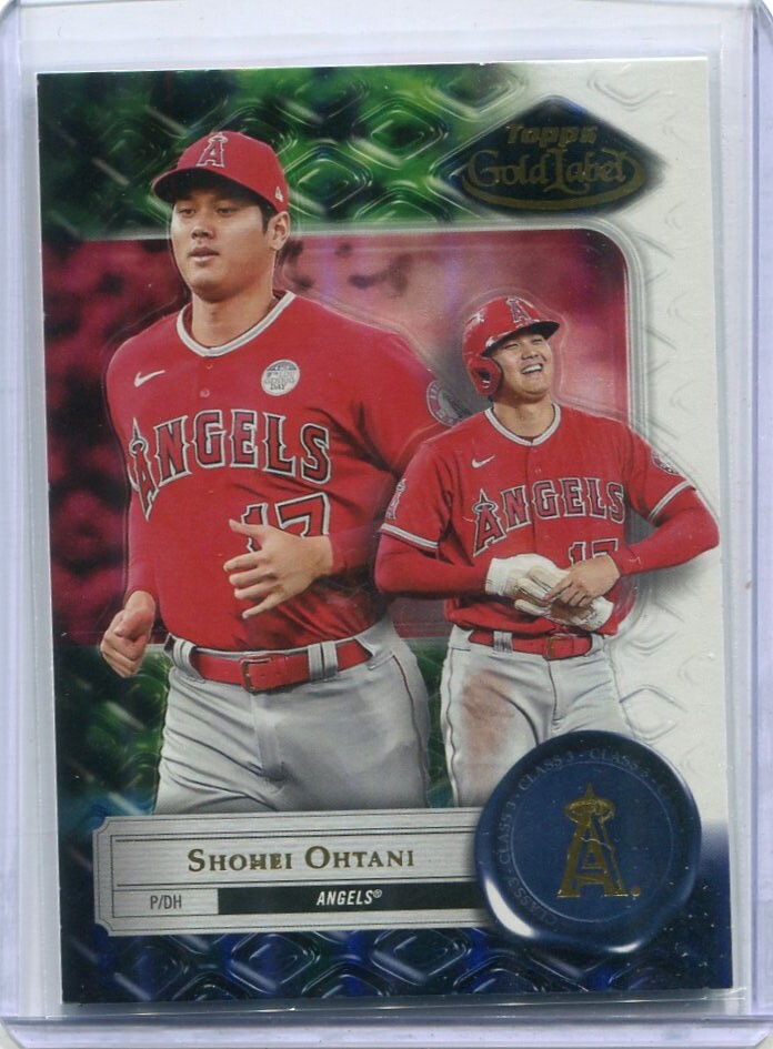 2022 Topps Gold Label Class 3 #44 Shohei Ohtani ベースカード 大谷翔平