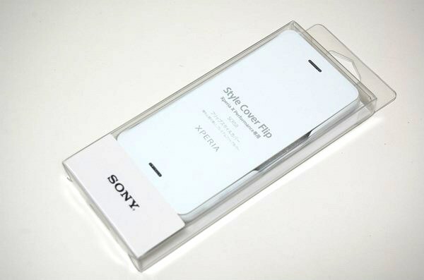 SONY 純正 Xperia X Performance SCR58 プレミアムフリップカバー ホワイト （SO-04H,SOV33,502SO）