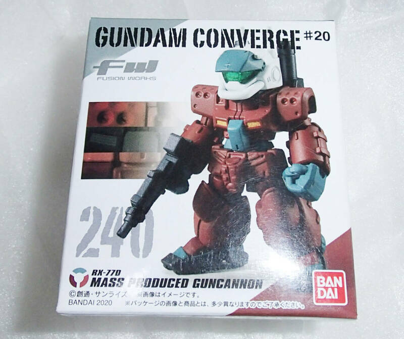 ★バンダイ/ガンダムコンバージ　FW GUNDAM CONVERGE【240 RX-770 量産型 ガンキャノン】未開封新品★検：ポケットの中の戦争