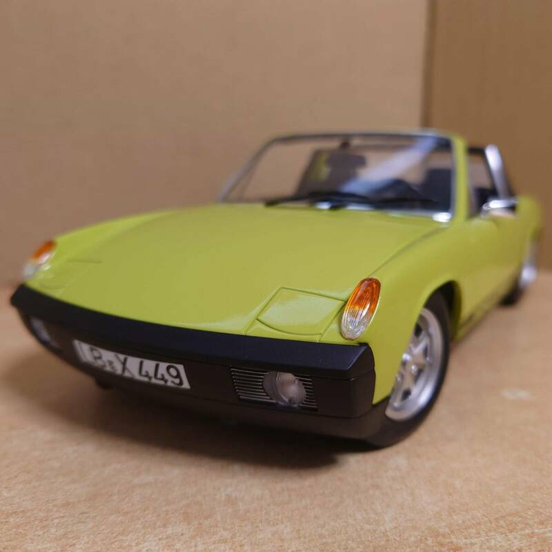 1/18 ポルシェ 914/4 2.0 1972 グリーン 1000台限定 NOREV製ダイキャスト製ミニカー